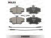 MILES E400000 Колодки тормозные передние (комплект)