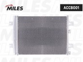 MILES ACCB001 - Радиатор кондиционера