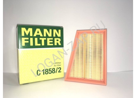 MANN-FILTER C1858/2 Фильтр воздушный 16V